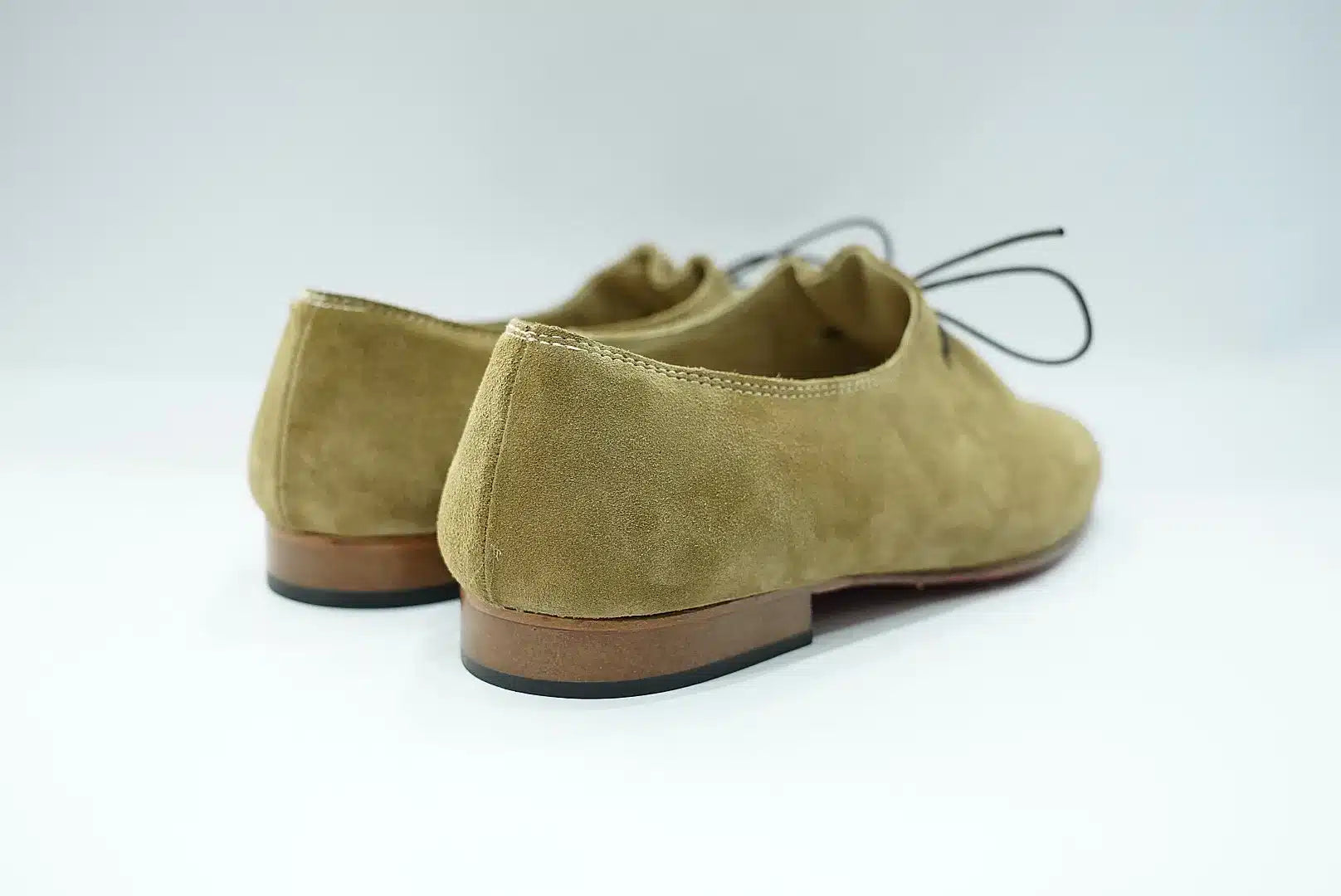 Mocassini a sacchetto in camoscio