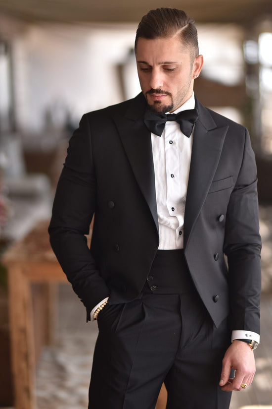 Double-breasted tuxedo