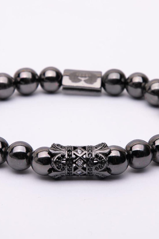 Bracciale in metallo doppia corona