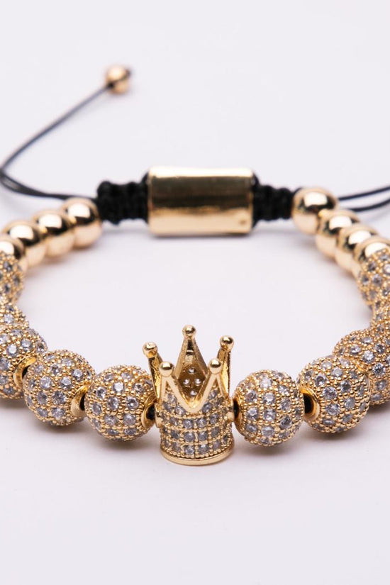 Bracciale in metallo modello royal crown