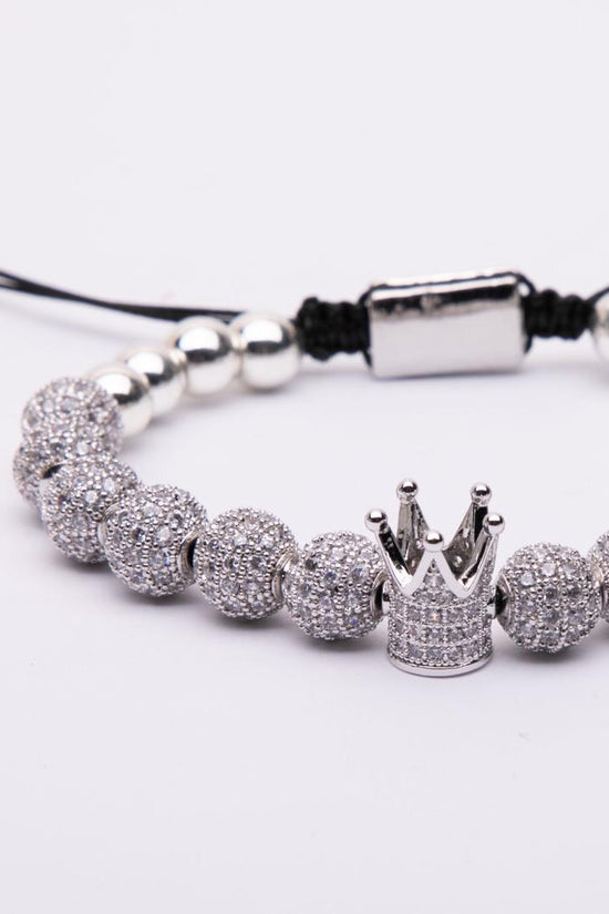 Bracciale in metallo modello royal crown